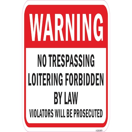 Signmission Safety Sign, 12 in Height, Aluminum, 24674 A-1218-24674